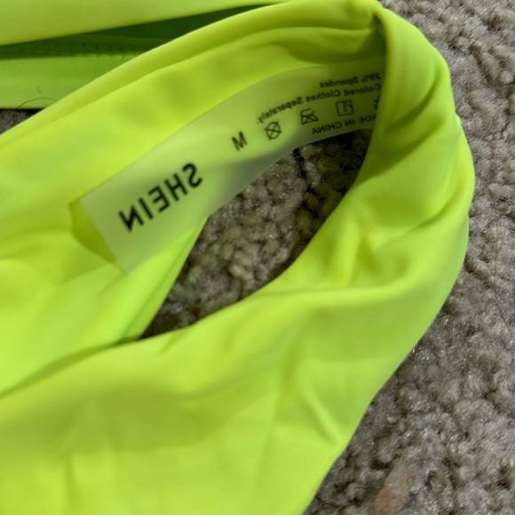 Neon Cross Top Two Piece Bikini - Picture 5 of 5